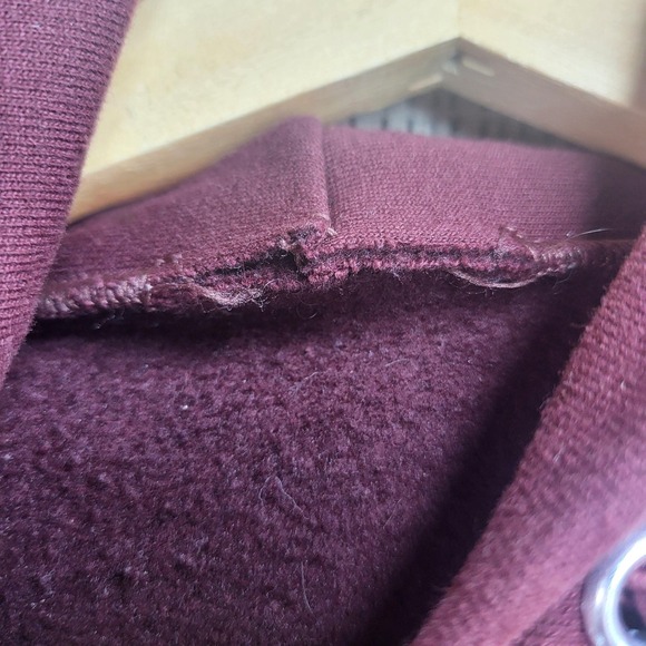 Texas‎ A&M Aggies Sweatshirt Hoodie Pullover Maroon NCAA College Football Mens - Picture 2 of 8